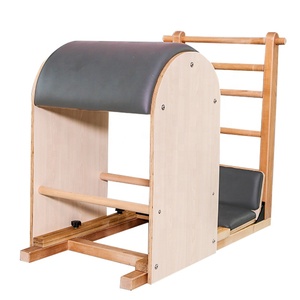 SANFAN High Quality <b>Wooden</b> Body Shape Gym Equipment Fitness <b>Ladder</b> Barrel Yoga Home Workout Equipment SF-P0524LB Gym Equipment F - Product Image 3
