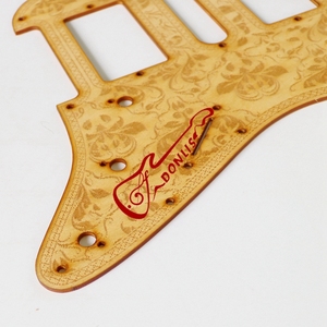 Plaque de protection de <span class=keywords><strong>guitare</strong></span> HSH ST en bois Donlis, utilisée pour la construction de guitares électriques personnalisées - Product Image 4