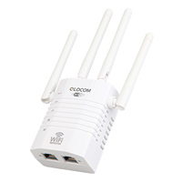 Penguat sinyal rumah, MTK Chipset 1200Mbps nirkabel Repeater sinyal rumah 5g Wifi Extender sinyal 2.4g jaringan Wifi Extender antena