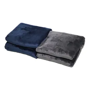 スーパーソフトカスタム卸売暖かい厚く冬のフランネルフリースベルベットシェルパクイーンキングサイズのキルトブランケット掛け布団