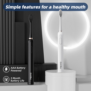Cepillo de Dientes Eléctrico para Adultos con Batería AAA, <span class=keywords><strong>Precio</strong></span> de Fábrica al por Mayor OEM/ODM de China, con 2 Cabezales de Repuesto - Product Image 3