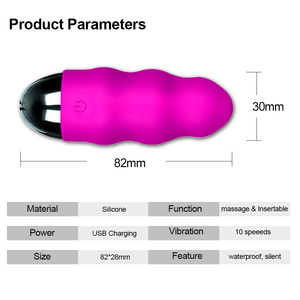Giocattolo Sessuale per <span class=keywords><strong>Donne</strong></span> a Prezzo di Fabbrica, 10 Velocità, Telecomando, Ricaricabile USB, Vibratore Wireless per Adulti - Product Image 6