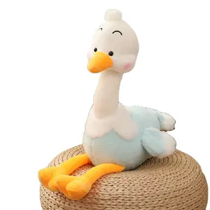Оптовая продажа 2022, милая плюшевая игрушка страусика, большая птица, кукла, детская подушка, игрушка
