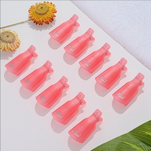 10 unidades de protectores de dedos reutilizables para remoción de esmalte de uñas UV, herramienta eficiente para manicura de salón y nail art - Product Image 6