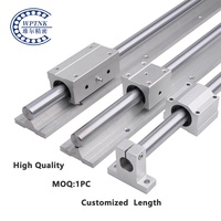 Bloc de roulement linéaire TBR16 TBR20 TBR25 TBR30 TBR16UU TBR20UU TBR25UU TBR, unité coulissante à boîtier en aluminium, guide de rail rond TBR