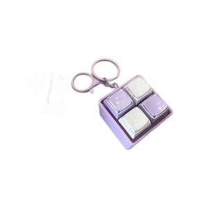 Llavero con teclado <span class=keywords><strong>de</strong></span> cuatro teclas LED <span class=keywords><strong>de</strong></span> <span class=keywords><strong>voz</strong></span>, botón <span class=keywords><strong>de</strong></span> presión táctil, llavero <span class=keywords><strong>de</strong></span> descompresión con teclas - Product Image 5