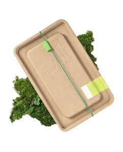 กล่องกระดาษบรรจุภัณฑ์เยื่อกระดาษกล่องกระดาษแม่พิมพ์เป็นมิตรต่อสิ่งแวดล้อมปรับแต่งได้เอง - Product Image 1