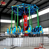 Solusi Instalasi Wahana Airborne Shot Spiral Jet Turnkey untuk Proyek Renovasi Taman Hiburan