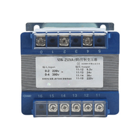 Transformateur de contrôle BK-250VA 220V/380V vers 6V/9V/12V/15V/18V/24V, alimentation d'ascenseur, tension d'entrée 220V, sortie 36V pour l'éclairage