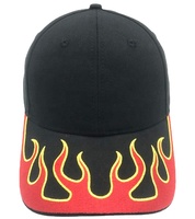 Chapeau de Baseball 99j en coton sergé violet, couvre-chef de haute qualité avec points brodés rouges, flammes de feu