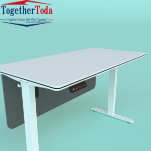 Meilleur bureau d'ordinateur exécutif à hauteur réglable, table de bureau ergonomique électrique intelligente pour l'école et le bureau - Product Image 4