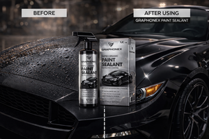 สเปรย์เคลือบเซรามิกใส GRAPHONEX Rapid Transparent Ceramic Spray Paint Protection Formula-500ml 10-Year PH2-12 Tolerance ให้ความเงางามระดับมืออาชีพสำหรับรถยนต์ - Product Image 6