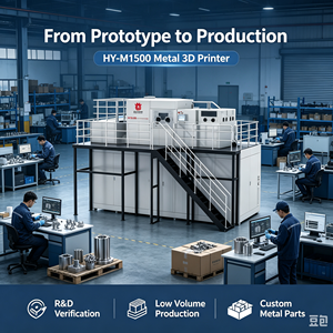 Imprimante 3D SLM en métal HY-M1500, haute vitesse, haute précision, automatique, nouvelle, industrielle, en acier inoxydable, système d'exploitation Windows, USB/Wifi - Product Image 5