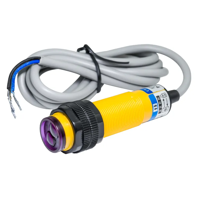 ODOELEC M18 E3F-DS30C4 30 centímetros distância de detecção ajustável difusa interruptor Fotoelétrico sensor de DC três fios NPN NO