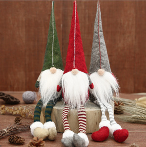 Gnomos Navideños, Adornos de Navidad, Muñeco Rudolph de Patas Largas, Regalos y Juguetes para Niños - Product Image 4