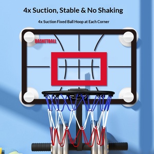 Mini Canasta de Baloncesto para Dos Jugadores, para Colgar en la Puerta, para Niños, con Marcador, Juguete Deportivo - Product Image 6