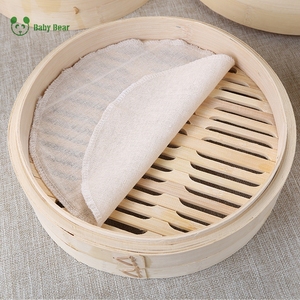 Panier vapeur à dim sum en bambou écologique <span class=keywords><strong>jetable</strong></span> en gros 2025 avec couvercle de pot, capacité de 6 L, 3 couches - Product Image 6