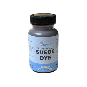 Ecológico 50ml Comenzar una botella Tinte de cuero de gamuza para zapatos impermeables resistentes a la decoloración Bolsas Tinte de gamuza - Product Image 1