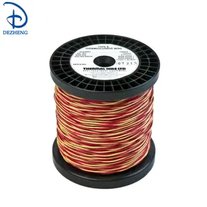 resistance thermo couple wire thermocouple with 2*0.71 mm 100m per roll