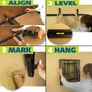EasyFrame Pictures Hanging Tool Go hang it Pro Picture Hanging System - Product Image 3