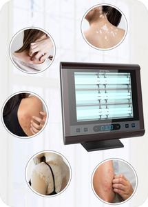 Peralatan terapi fisik KN4006BI, peralatan terapi Kernel rumah penggunaan 311NM UVB perangkat fototerapi efektif untuk perawatan Vitiligo Psoriasis kaki - Product Image 3
