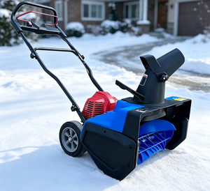 Soplador de nieve a gasolina de dos etapas, 22 pulgadas, 190 cc, 4 tiempos, autopropulsado con 180 °   Control de Deslizamiento para Uso en Entradas de Vehículos - Product Image 2