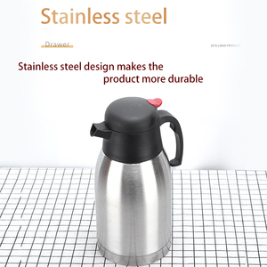 Đáng tin cậy cắm trại trà cà phê nồi chất lượng cao chân không nhiệt cà phê bình nhỏ gọn huýt sáo trà cà phê nước ấm đun nước - Product Image 4