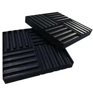 Alfombrilla de goma antideslizante para aire acondicionado, soporte para amortiguador, almohadillas de goma para aislamiento de vibraciones