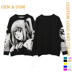 KD Custom Anime costumi Cosplay maglione allentato Misa Amane maglione uniforme <span class=keywords><strong>Death</strong></span> <span class=keywords><strong>Note</strong></span> maglione Anime - Product Image 3