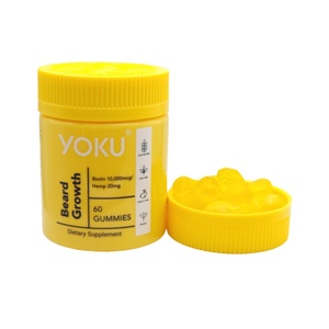 Gomitas para el Crecimiento de la Barba para Hombres, con Musgo Marino 1500mg, Apoyo para la Salud Intestinal 500mg, Estimulan el Crecimiento del Vello Facial, para Adultos y <span class=keywords><strong>Adolescentes</strong></span> - Product Image 1