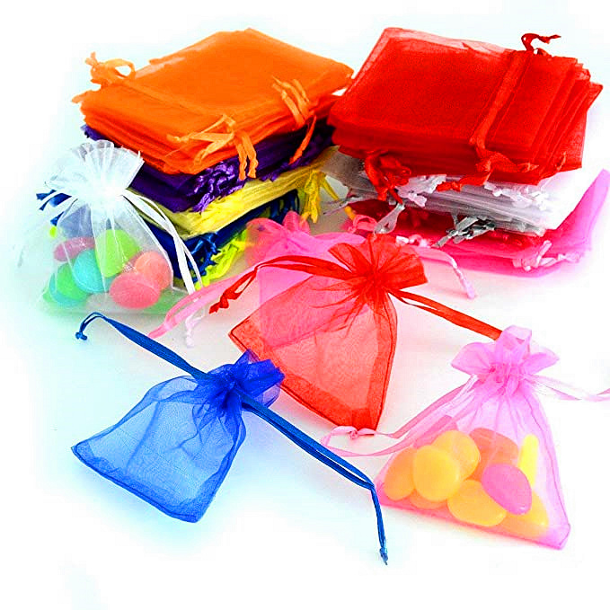 Популярные подарочные пакеты Paquetes Joyeria для браслетов, милая упаковка для ювелирных изделий, атласная сумка на шнурке, тканевая сумка для хранения