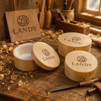 Boîte à charcuterie en bois de pin naturel durable de qualité supérieure avec logo personnalisé, plateau divisé, étui de service pour la restauration professionnelle