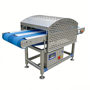 Machine à trancher et à émincer la viande électrique à haute efficacité, facile à nettoyer, pour la vente en gros, grande capacité 3-15 M/MIN, pour porc, bœuf, poulet, poisson - Product Image 1