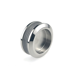 Pomello Piccolo di Alta Qualità per Porta del Bagno in Acciaio Inox Pomolo per Porta Scorrevole Maniglia Rotonda per Porta in Vetro della Doccia - Product Image 2