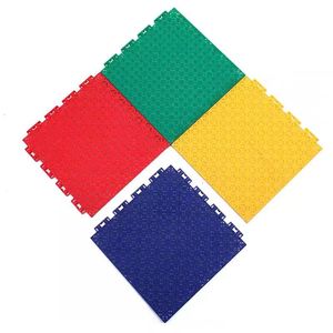 Baldosas de piso entrelazadas portátiles para voleibol y baile/evento deportivo Pisos de vinilo de plástico - Product Image 6