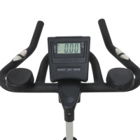 Vélo de spinning portable JDM pour la maison, en acier, avec frein à friction, écran LCD et capacité de charge de 120 kg – Vente en gros