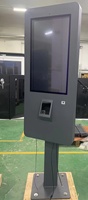 Kiosque de commande en libre-service avec écran tactile capacitif/infrarouge haute luminosité 3000 Nits 16:9 de 21,5/23,8/27/32 pouces pour l'extérieur