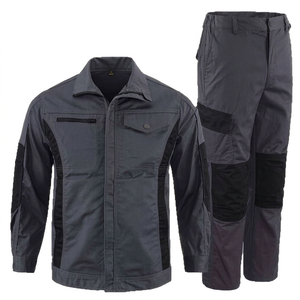 100% Cotton Flight Suit Anit static Water Resistant Coverall <b>Fire</b> Proof Flame Retardant Mechanical Workwear Safety Uniforms - Product Image 1