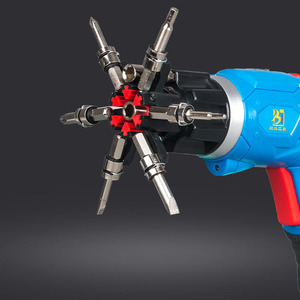 Set di 47 Pezzi Cacciavite Elettrico Cordless 4V Li-ion Pieghevole con Punte da Trapano <span class=keywords><strong>Mini</strong></span> <span class=keywords><strong>Kit</strong></span> Cacciavite Elettrico - Product Image 6