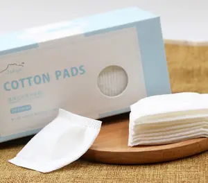 Hữu Cơ Tinh Khiết Bông Hộp Bông Pads Mỹ Phẩm Bông Facial Pad