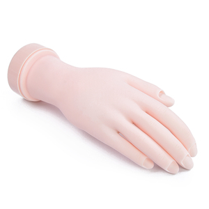 Main Artificielle d'Entraînement pour Ongles, Modèle en Latex, Outil de Présentation pour Manucure en Salon, Kit de Gros pour l'Entraînement au Nail Art Acrylique - Product Image 5