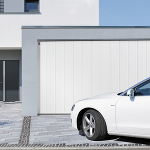 Porte <span class=keywords><strong>de</strong></span> <span class=keywords><strong>garage</strong></span> électrique moderne isolée en aluminium 2026, à commande à distance, fonctionnement automatique, prévention des incendies, insonorisée - Product Image 4