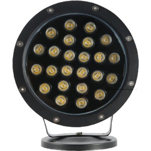 ไฟส่องสว่าง LED AC 220V ตัวเรือนอะลูมิเนียม 6000K แสงเดย์ไลท์ แสงกระจายกว้าง IP66 สำหรับสวนภายนอกอาคาร ความสว่างสูง CRI80 พร้อมเซ็นเซอร์ตรวจจับแสง - Product Image 3