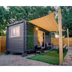 Modern 20ft EU Prefabricated Wooden House Independent Garden Apartment For Hotel For Prefab Houses Category