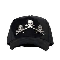 Casquette de baseball sportive G5 à visière incurvée, 5 panneaux, en tissu Oxford Dobby, avec doublure en satin et motif de fruits en strass San Judas Tadeo