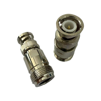Adaptateur BNC/N-JK en gros d'usine, connecteur adaptateur BNC mâle vers N femelle