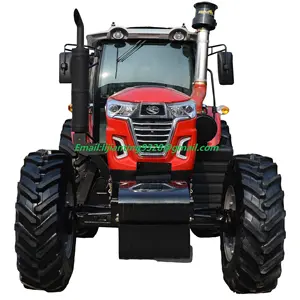 4X4 Landbouw Equipment 4 Wheel Drive 200hp 220hp 240hp Farm Wielen Tractor Voor Landbouw Gebruikt