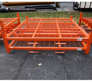 <span class=keywords><strong>Rack</strong></span> empilable peu encombrant-Solution de stockage en entrepôt robuste pour l'empilage organisé des palettes - Product Image 4