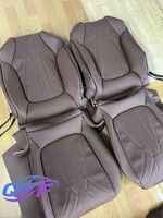 Housses de siège de voiture anti-rayures pour Toyota Sienna, en cuir entièrement enveloppant, kits de protection des sièges intérieurs pour minivan