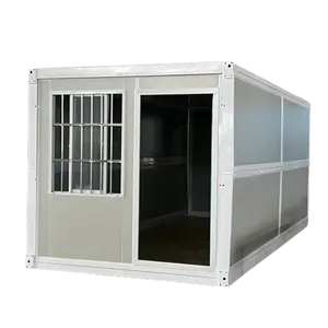 Z Type Slide Folding Container House PIR PUR Panel Folding Container House